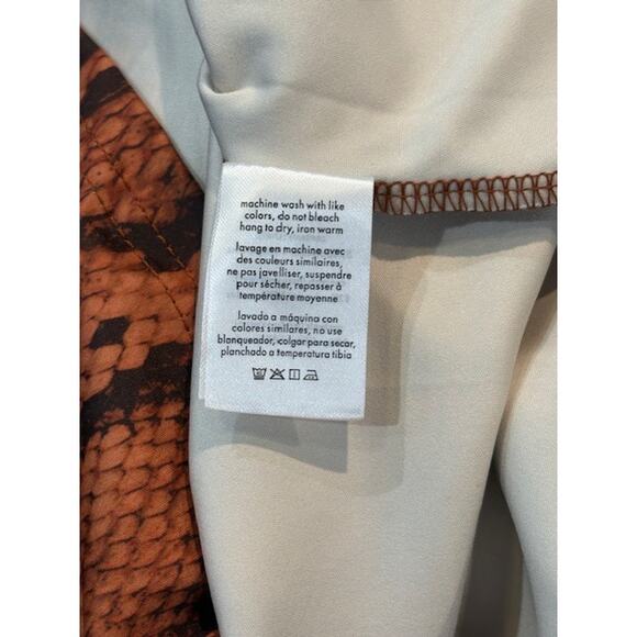 WeWoreWhat Tank Style Skater Dress in Snake Print – NWOT – Size Large - Picture 10 of 10